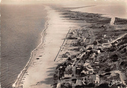 11-LEUCATE- PLAGE- VUE AERIENNE  AU FOND L'ETANTG - Leucate