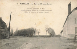 Vitteaux * Le Parc Et L'avenue Carnot * Route - Autres & Non Classés