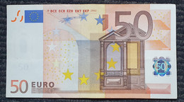 50 Euro 2002 M003 V Spain Duisenberg Circulated - 50 Euro