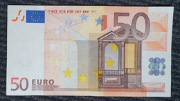 50 Euro 2002 M020 V Spain Trichet Circulated - 50 Euro