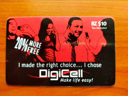 Belize - DigiCel - People - 20% More Free - Belice