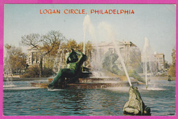 289086 / United States - Philadelphia “Quaker City”  Library Fountain Frog Swan Memorial Fondation Logan Circle PC USA - Bibliotecas