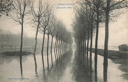 Angers * Inondations Décembre 1910 * Vue Sur Les Quais * Crue Catastrophe - Angers