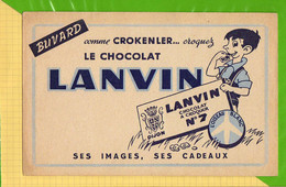 BUVARD & Blotting Paper :Le Chocolat LANVIN N°7 - Cacao