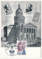 FRANCE - Carte Maximum - 1,60 Panthéon - Premier Jour PARIS 2 Nov 1981 - 1980-1989