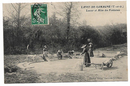 LAVIT DE LOMAGNE - Lavoir Et Allée Des Fontaines. - Lavit