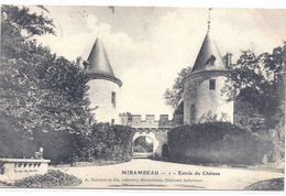 CPA - Mirambeau - Entrée Du Château - Mirambeau