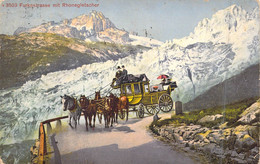 SUISSE - Furkastrasse Mit Rhonegletscher - Montagne - Carte Postale Ancienne - Mon
