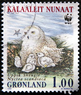 Greenland 1999   Snowy Owls  MiNr.331X    (o)  ( Lot  D 1508 ) - Usati