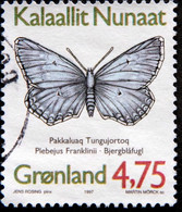 Greenland   1997  Butterflies MiNr.303 Y    (O) ( Lot D 1551 ) - Oblitérés
