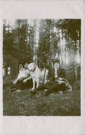 St Didier La Séauve * Carte Photo 1906 * Villageois élégantes Chien - Other & Unclassified