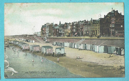 * Middelkerke (Kust - Littoral) * (Aqua Photo Paris, Nr 1973) La Plage Et La Digue, Cabines De Plage, Beach, Dijk, Old - Middelkerke