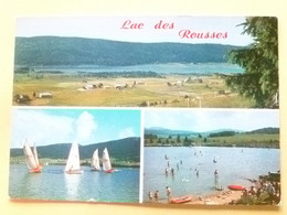 V11-39-25-cpm--jura-les Rousses Le Lac Des Roussesvoiliers Plage Le Risoux - Beaufort