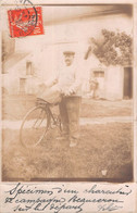 CPA 28 CARTE PHOTO SPECIMEN D'UN CHARCUTIER DE CAMPAGNE BEAUCERON SUR LE DEPART / METIER - Other & Unclassified