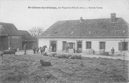 CPA 28 SAINT CHERON DES CHAMPS PAR NOGENT LE ROI GRANDE FERME - Sonstige & Ohne Zuordnung