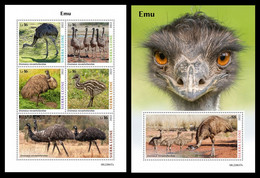 Sierra Leone  2022 Emu. (637) OFFICIAL ISSUE - Ostriches