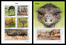 Sierra Leone  2022 Emu. (637) OFFICIAL ISSUE - Avestruces