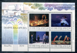 FINNLAND Block 10, Bl.10 Mnh - Opernhaus Helsinki, Opera, Opéra  - FINLAND / FINLANDE - Blocchi E Foglietti