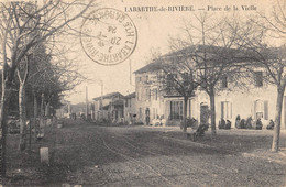 CPA 31 LABARTHE DE RIVIERE PLACE DE LA VIELLE - Sonstige & Ohne Zuordnung