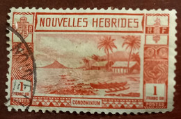 TC 054 - Timbre Nouvelles Hébrides N° 120 Oblitéeé - Used Stamps