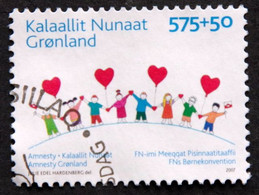 GREENLAND 2007   Amnesty Support For Children's   Minr.479 (lot D 1870 ) - Gebraucht