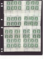 8509) Canada Plate Mint & Mint No Hinge Block Collection - Ongebruikt