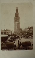 Groningen // FOTOKAART // W. G. Honigh // Martinitoren En Markt 1901 - Groningen