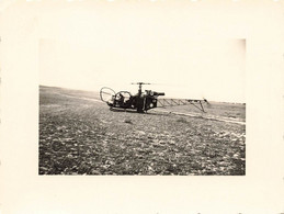 Hélicoptères Aviation * Type Modèle Marque ? * Photo Ancienne 11x8.4cm - Helikopters