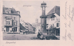 Langenthal BE, Bärengasse, Magasin A. Holliger - Kurt, Enfants Sur La Fontaine (17.8.1904) - Langenthal