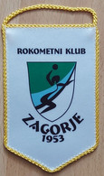 RK Gen I Zagorje 1953 Slovenia Handball Club  PENNANT, SPORTS FLAG ZS 5/9 - Handball