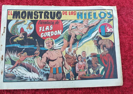 Cómic  Flas / Flash Gordon. Nº 1. El Monstruo De Los Hielos - Hispano Americana, An. 1946*   TOP !! - BD Anciens