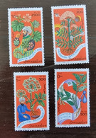 SOMALILAND Fleurs, Arbres, Arbre, Plantation, Yvert N°543/46 ** MNH - Arbres