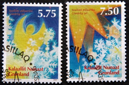 GREENLAND 2007  Christmas Stamps   Minr.498 - 99   (O) ( Lot  H 113 ) - Oblitérés