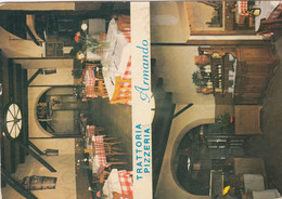 CARTOLINA  ROMA,LAZIO-TRATTORIA-PIZZERIA-ARMANDO-PIAZZALE TIBURTINO-STORIA,MEMORIA,CULTURA,BELLA ITALIA,NON VIAGGIATA - Cafes, Hotels & Restaurants