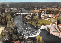 16-CONFOLENS- L'USINE DE LA ROCHE ET VUE PANORAMIQUE AERIENNE - Confolens