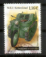 Le Kettenkrad,moto Véhicule Semi-chenillé., Timbre Oblitéré. 1 ère Qualité (2023) - Used Stamps