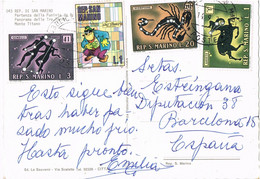 49129. Postal SAN MARINO 1971. Stamp Zodiaco Y Disney. Vistas Varias - Lettres & Documents