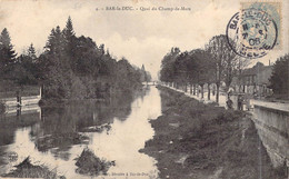 FRANCE - 55 - Bar-le-Duc - Quai Du Champ-de-Mars - Carte Postale Ancienne - Bar Le Duc