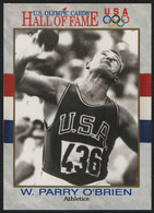 UNITED STATES - U.S. OLYMPIC CARDS HALL OF FAME - ATHLETICS: PARRY O'BRIEN - SHOT PUT - # 19 - Tarjetas