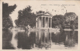 ROMA - Villa Umberto - Tempio Sul Lago - Parks & Gärten