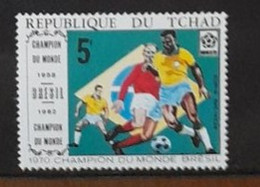 MEXIQUE MEXICO 1970 MNH** TCHAD BRASIL WINNER  FOOTBALL FUSSBALL SOCCER CALCIO VOETBAL FUTBOL FUTEBOL FOOT FOTBAL - 1970 – Mexique