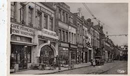 CONDE-SUR-ESCAUT PLACE D'ARMES " CAFE DE LA PLACE " " CAFE FRANCAIS " - Conde Sur Escaut