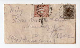 1930. KINGDOM OF YUGOSLAVIA,SERBIA,VRSAC LOCAL COVER,POSTAGE DUE 1 DIN. - Impuestos