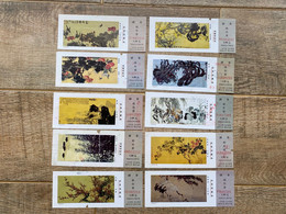 China Platform Ticket Of Beijing Railway Bureau, Platform Ticket Of Tibetan Painting Art At Beijing Railway Station，10 P - Wereld