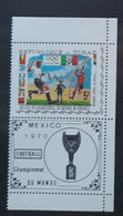 MEXIQUE MEXICO 1970 MNH** TCHAD + VIGNETTE FOOTBALL FUSSBALL SOCCER CALCIO VOETBAL FUTBOL FUTEBOL FOOT FOTBAL Gardien - 1970 – Mexique