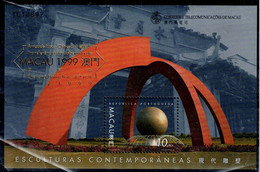 MACAU 1999 SKULPTURE MI No BLOCK 70 MNH VF!! - Blocks & Kleinbögen