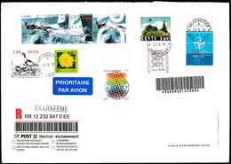 Europa Cept - 2010 - Estland, Estonia - Postal History & Philatelic Cover With Registered Letter - 76 - 2010