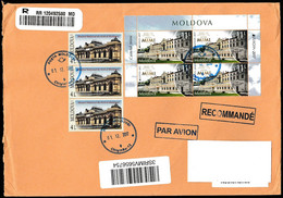 Europa Cept - 2017 - Moldova - Postal History & Philatelic Cover With Registered Letter - 80 - 2017