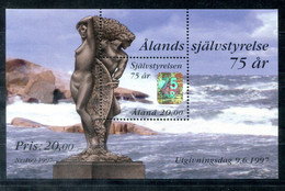 FINNLAND-ÅLAND Block 3, Bl.3 Mnh - Hologramme   - FINLAND / FINLANDE - Blocks & Sheetlets