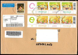 Europa Cept - 2010 - Slovenia - Postal History & Philatelic Cover With Registered Letter - 90 - 2010